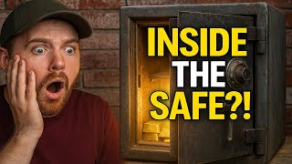 No One Expected What Was Hidden Inside This Rusty Safe