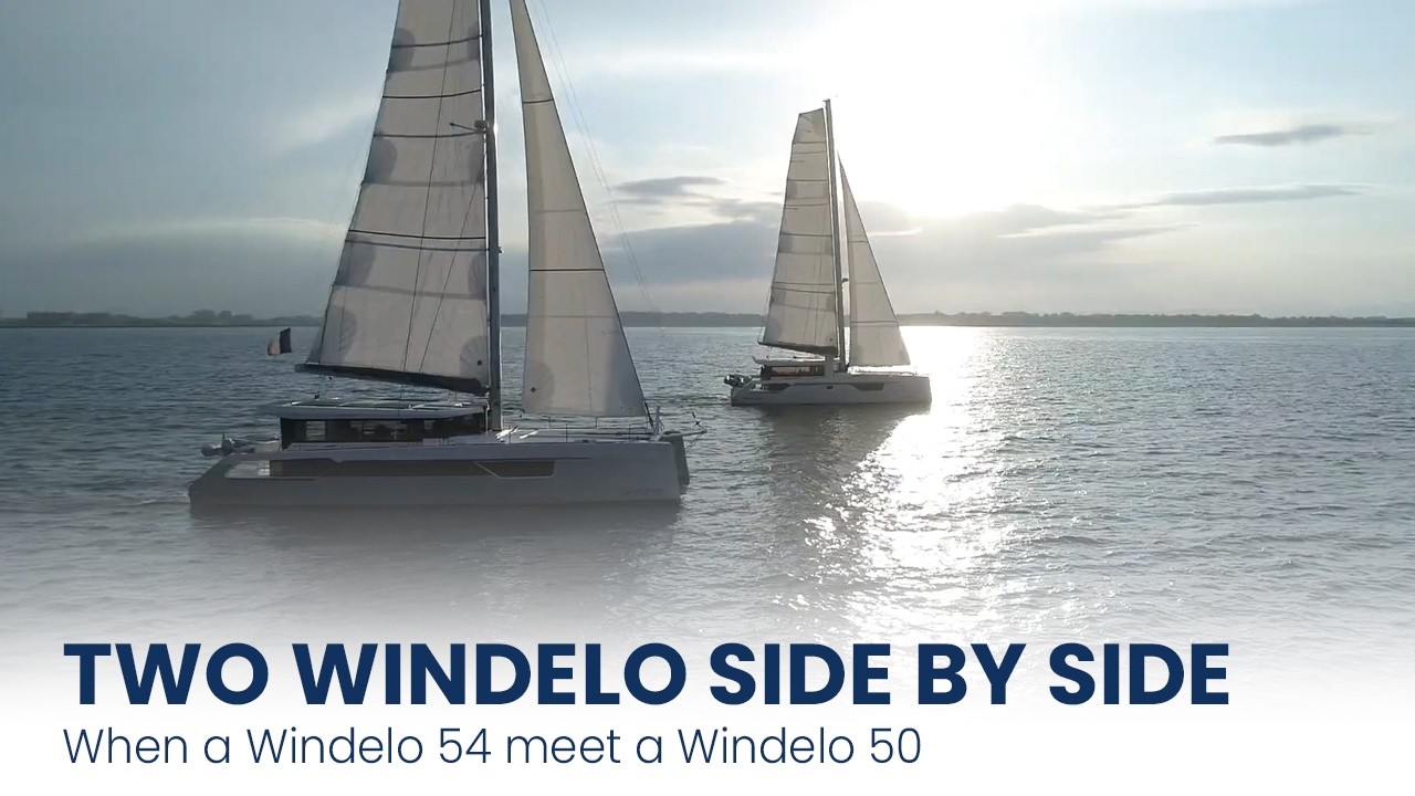 WINDELO 54 AND WINDELO 50 SAILING SIDE BY SIDE