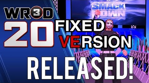 WR3D 2K20 BY HHH FIXED LITE VERSION For ANDROID+LINK IN DESCRIPTION.