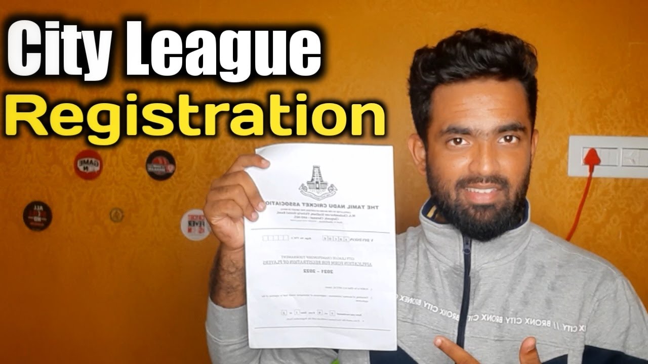 City League Registration Process - Panu pi