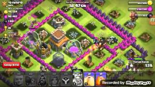 Clash Of Clans 8 Level Belediye Binası Savaş Taktiği