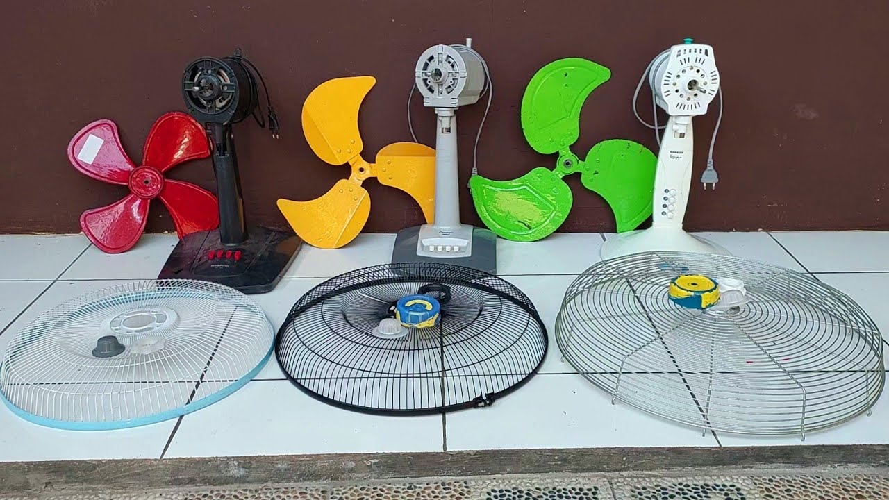 fan/jala 20,18,16"coba di pasang di kipas angin 12 inci