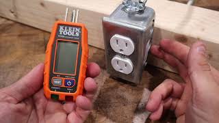 Klein Tools GFCI RT250 LCD Outlet Tester  Awesome Tools Under $30