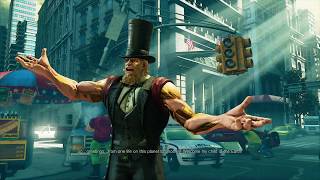 G Story, Arcade Ending & Artwork - STREET FIGHTER V ARCADE EDITION