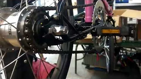Bike Friday - Service - Adjustment of a Sturmey Ar...