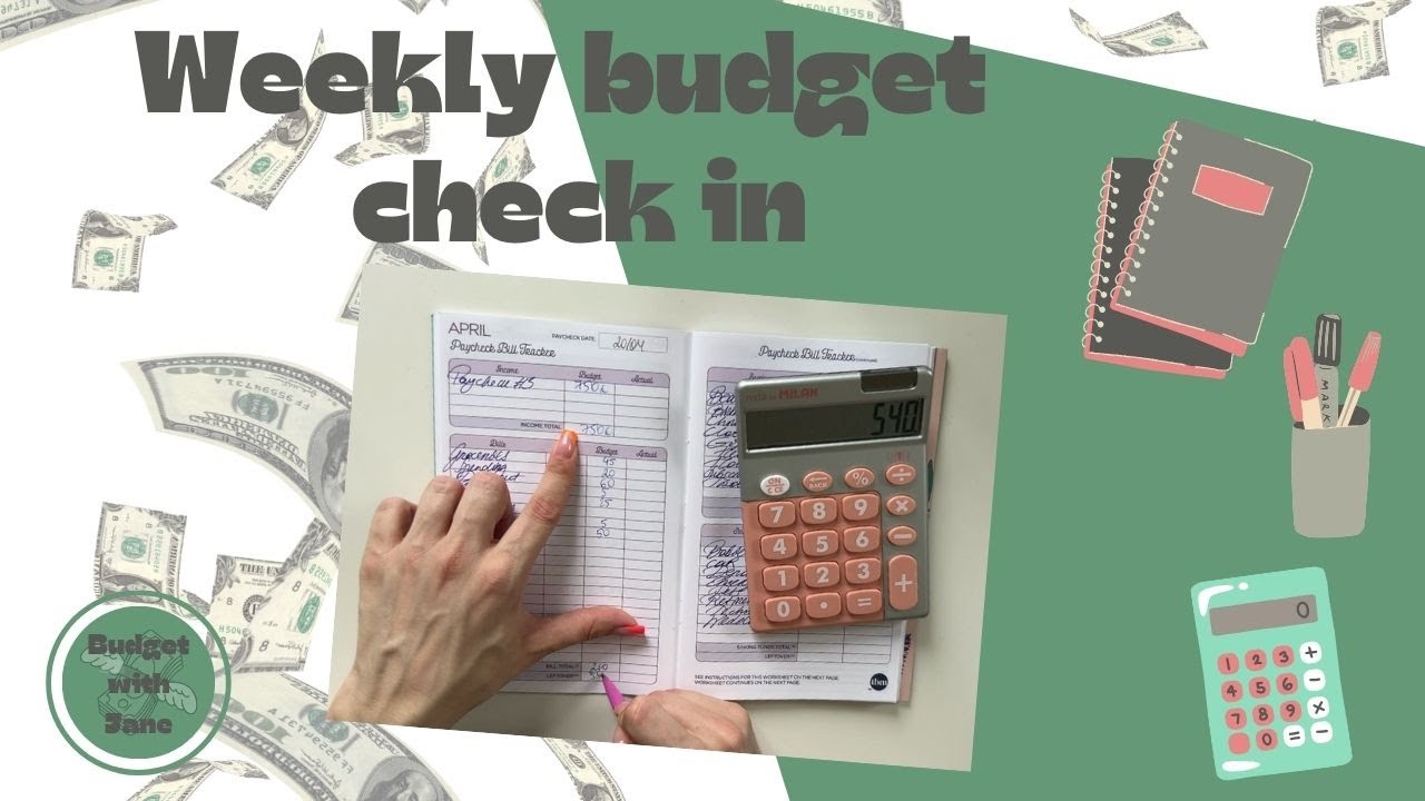 Weekly budget check in | budgeting | euros | cash envelopes | dave ...