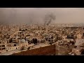 Syrian regime: Stay and be bombed or flee and starve