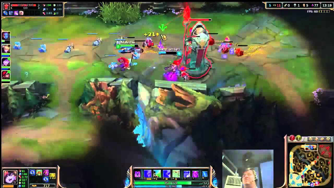 [28/05/2015] BM Archie Stream | Lulu vs Irelia | Top lane #1