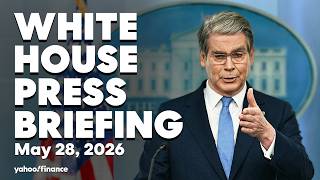 LIVE: White House Press Briefing with Treasury Secretary Scott Bessent