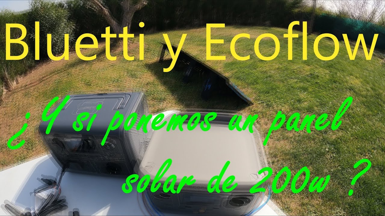 Por qué instalar paneles solares portátiles EcoFlow en su jardín? - Energía  Estratégica