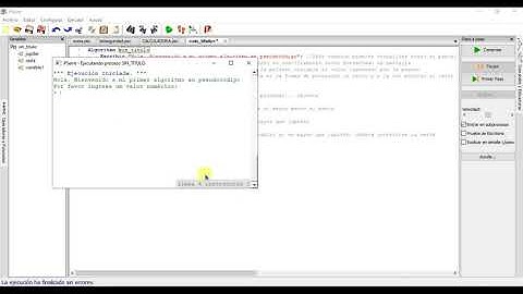 Algoritmos: Pseudocódigo en PSeInt