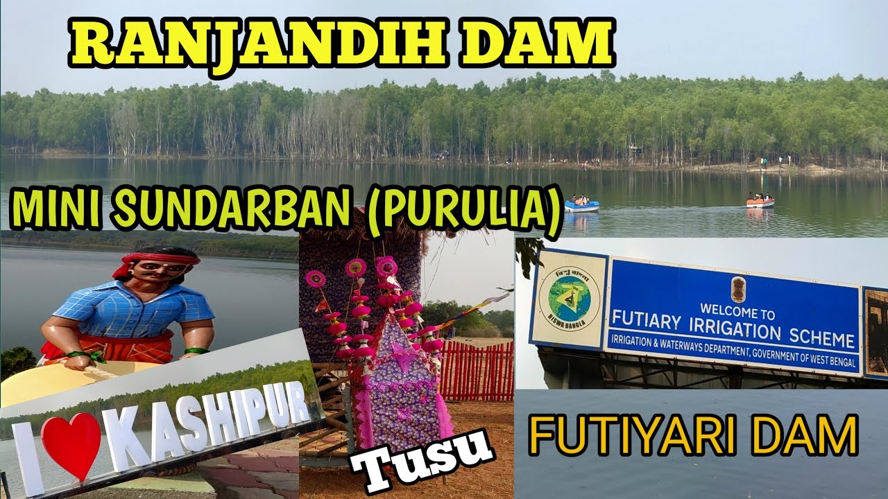 Ranjandih Dam| Jogmaya Sarovar| Futiyari Dam, Mini sundarban, Kashipur, Purulia(W.B) 