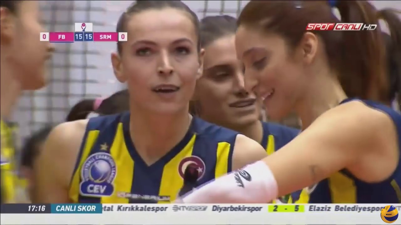 Fenerbahçe vs Seramiksan | 18 December 2016 | Turkish Women's Volleyball League 2016/2017
