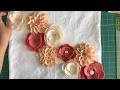 DIY Felt Flower Tutorial