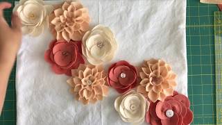 DIY Felt Flower Tutorial