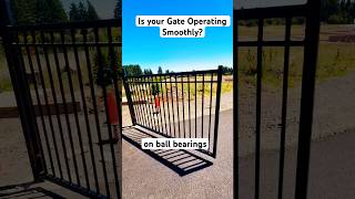 DIY Gate Hinges That are Greaseable And Adjustable For Smooth Operation✅ #gate #wroughtiron #smooth