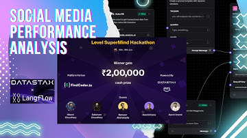 Social Media Performance Analyser || Level  Supermind || Langflow || AstraDb  #langflow #astradb