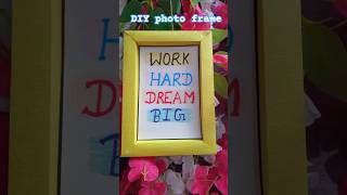 Diy mini photo frame