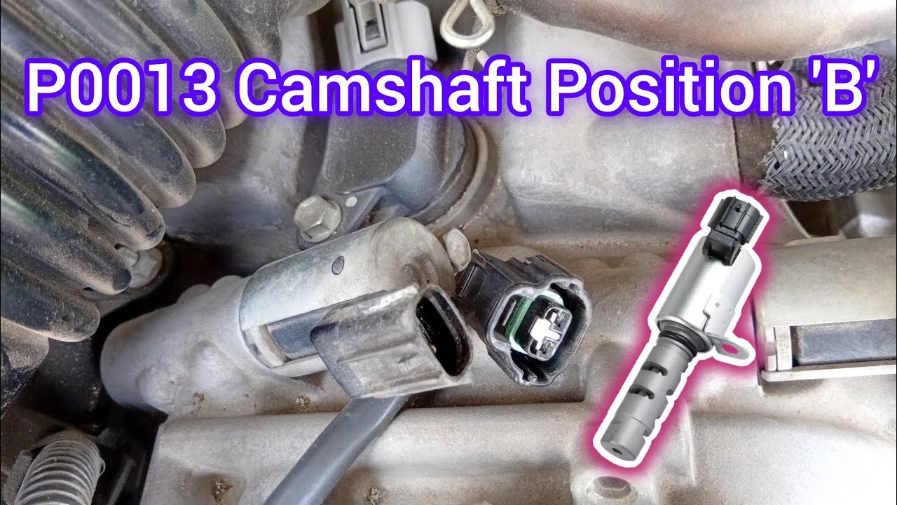 P0013 Camshaft Position B actuator #p0013 #toyota #V6 - YouTube