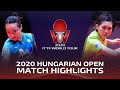 Mima Ito vs Hitomi Sato | 2020 ITTF Hungarian Open Highlights (1/4)