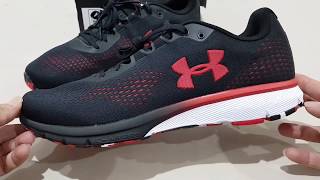 Unboxing UNDER ARMOUR UA CHARGED SPARK MENS RUNNING SHOES (100% ORIGINAL  ASLI & RESMI) NO FAKE / KW - YouTube
