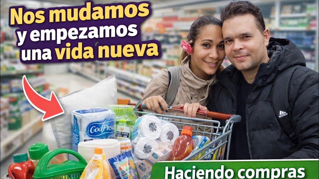 Nos mudamos y hacemos compras para comenzar con nuestra nueva vida