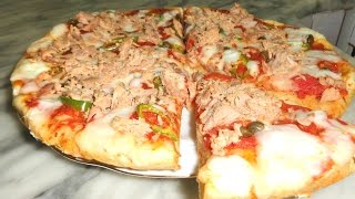 Pizza fait maison - طريقة سهلة لتحضير البيتزا