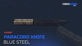 ★ Paracord Knife | Blue Steel - Gameplay Showcase screenshot 4