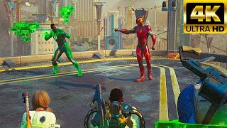 Evil Green Lantern Vs The Flash Fight Scene - Suicide Squad Kill The Justice League (2024)