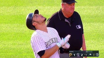 PIT@COL: Arenado drives in Blackmon with a double