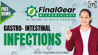 Micro Demo: Gastrointestinal Infections | Final Gear 75-Hour Revision | Dr. Priyanka Sachdev screenshot 2