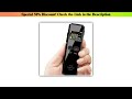 Flash Sale Vandlion V90C 64GB High-Quality Digital Audio Voice Recorder Colorful Display Screen Sou