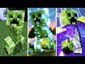 Evolution of Creeper from Minecraft (2010-2020)