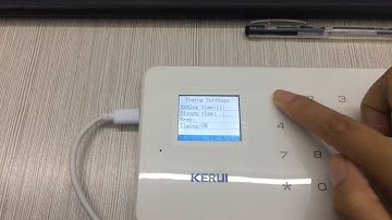 G18 How to set arm and disarm time