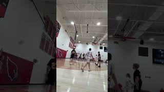 amazing move and epic 3pt shot to win the game!