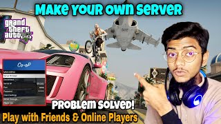 Make Your Own Server (Rage Co-oP) GTA 5 Offline | Private Server Problem Fix | Hindi/Urdu | WTM