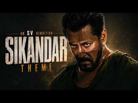 Sikandar Theme (SV Rendition) | Salman Khan | Santhosh Narayanan | Epic Mass BGM