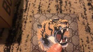 GUCCI BIFOLD TIGER WALLET
