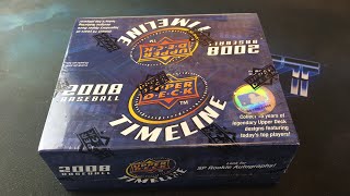2008 UPPER DECK TIMELINE ROOKIE & AUTO CHASE - Turn Back the Clock Tuesday