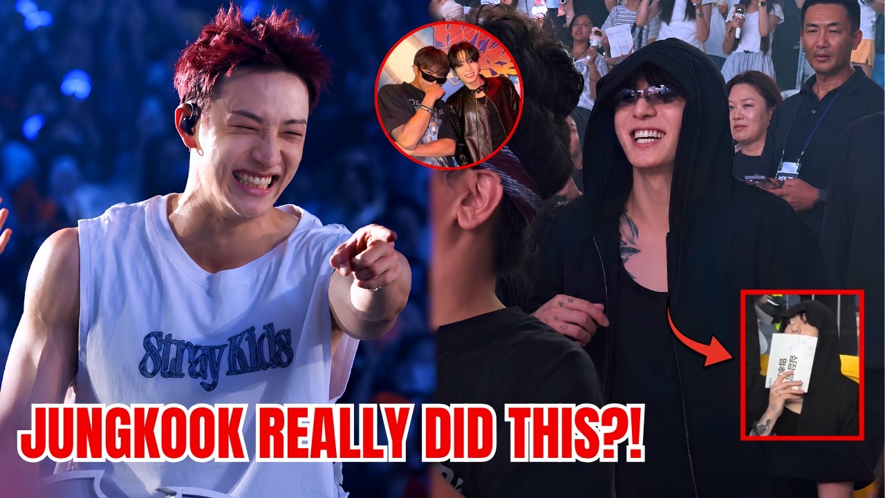 No One EXPECTED This! 😱 JUNGKOOK's SURPRISE Appearance at STRAY KIDS Concert 💜