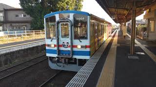 関東鉄道 キハ5000形 キハ5004号 小絹駅発車