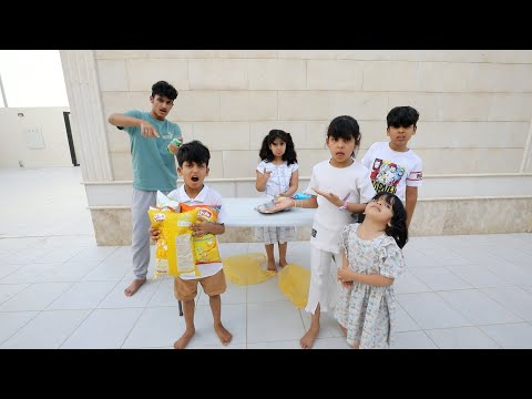 الولد الاناني ياخذ البقاله لوحده ويسحب على خوانه ليلى
