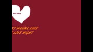 I Don't Wanna Lose Your Love Tonight Reggae