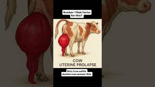 Cow Uterine Prolapse