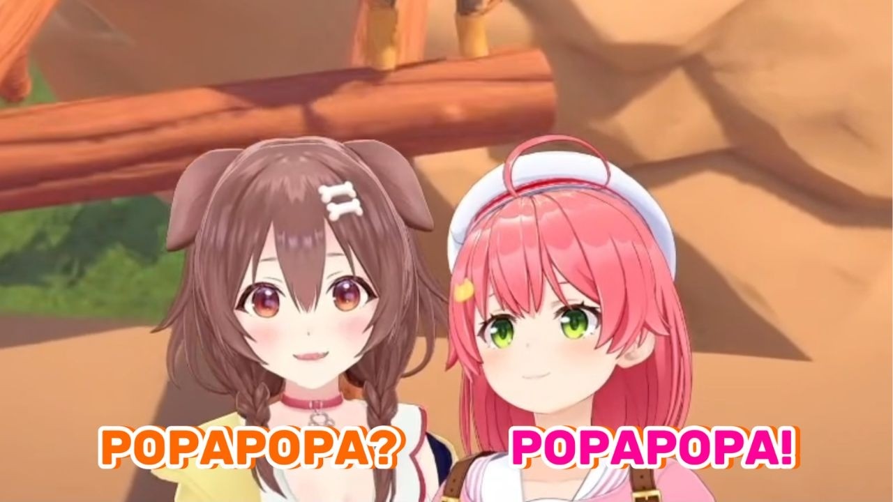 The moment MiKorone created a hilarious new language! 【HOLOLIVE】