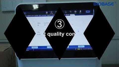 BK 6310  Hematology analyzer installation and operation video