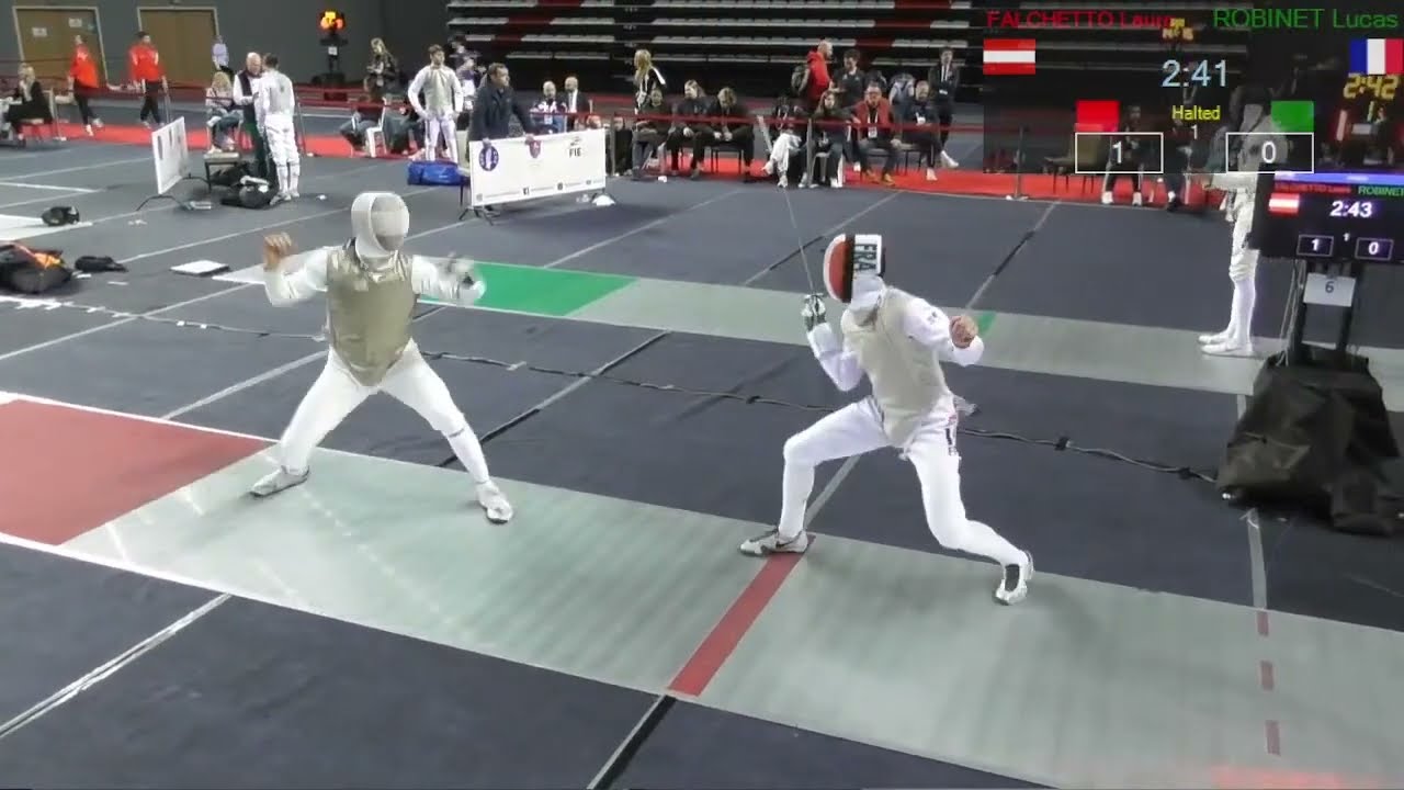 Euro Champs 2025 CMF - L16 - Lauro Falchetto AUT v Lucas Robinet FRA