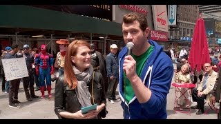 Billy On the Street: The Julianne Moore Acting Attack!