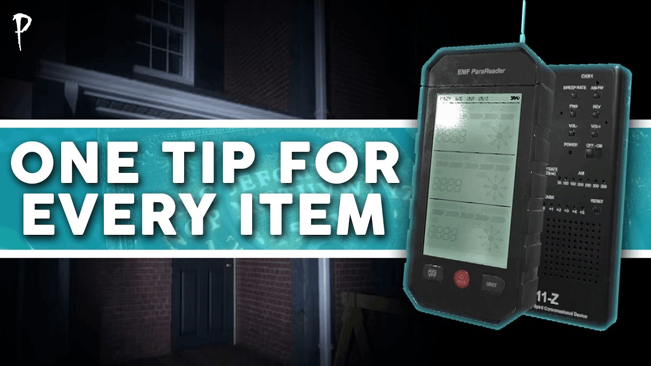 1 полезный совет для КАЖДОГО ПРЕДМЕТА в Phasmophobia