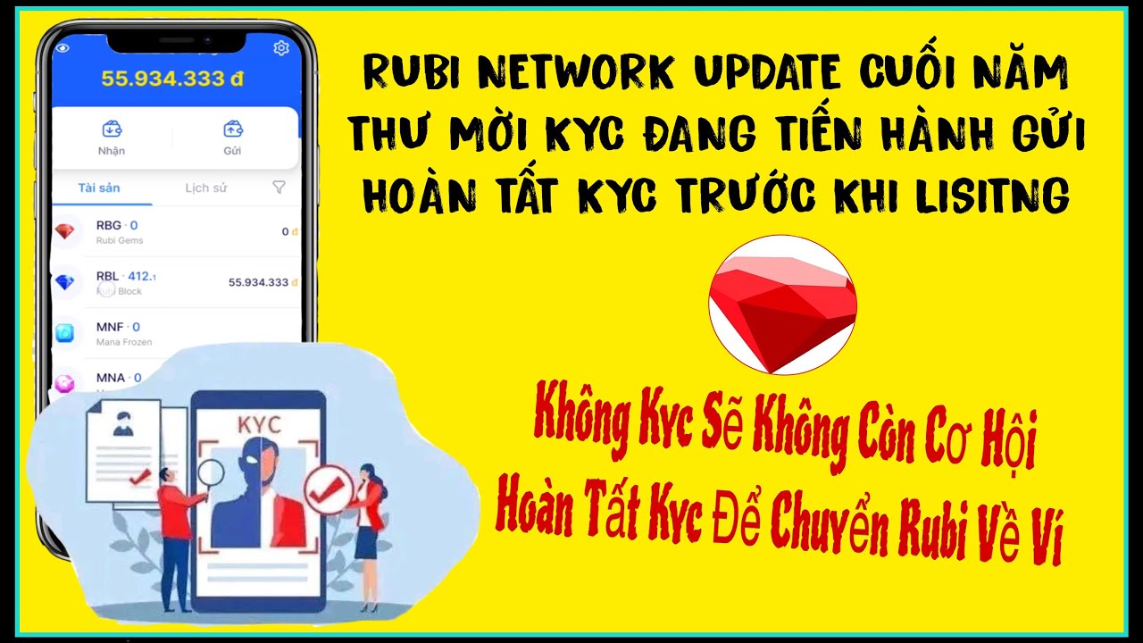 Rubi Network Update Cuối Năm Bắt Buộc KYC Trước Khi Listing | Không KYC Mất Cơ Hội